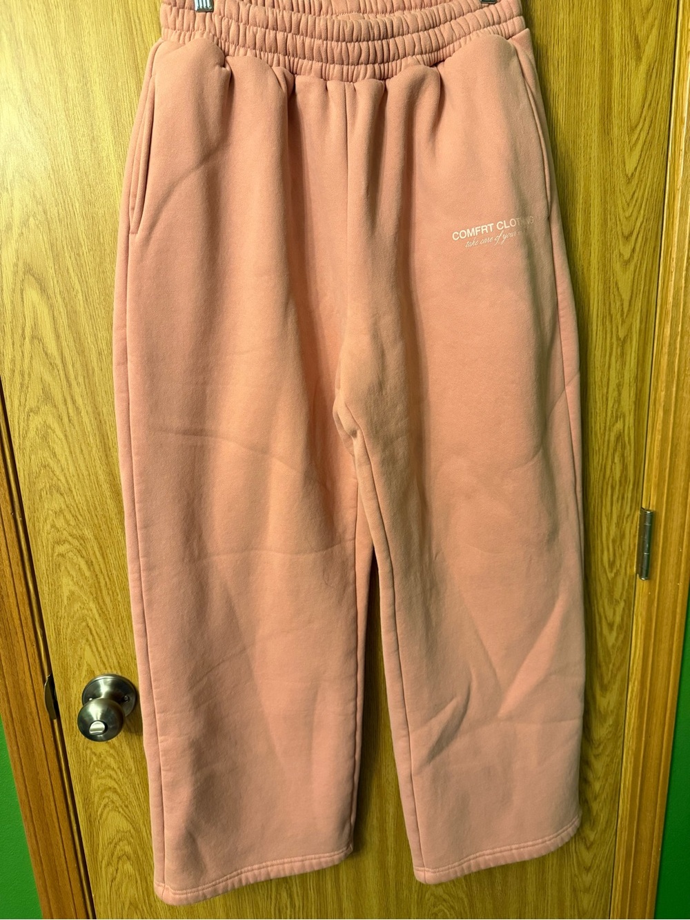 Comfort Cloud Cozy Pink Fleece Joggers